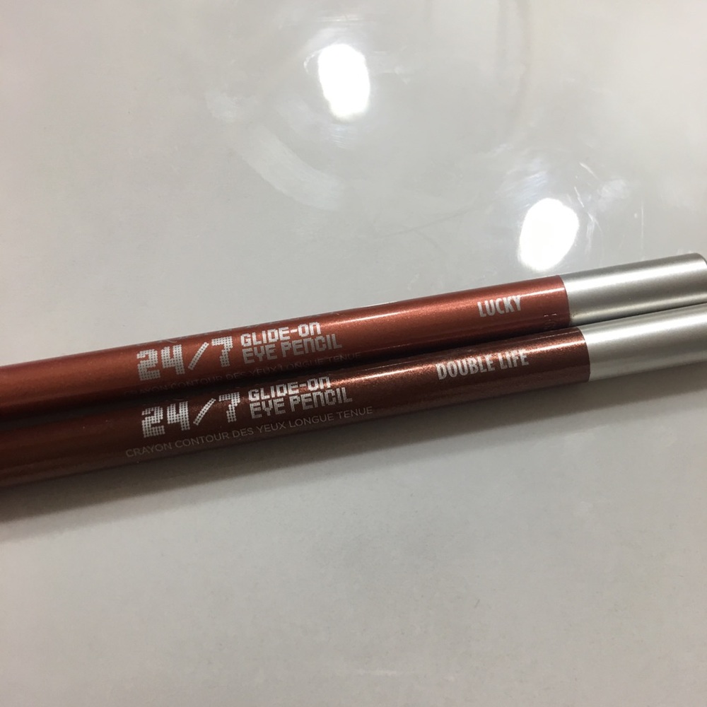 2 Urban decay glide on eye pencils